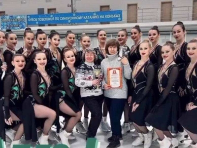 Студентки университета в составе команды «Татарстан» - чемпионки России по синхронному катанию! 
