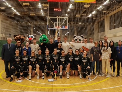 ЖЕНСКАЯ СБОРНАЯ КОМАНДА ПО БАСКЕТБОЛУ - ПОБЕДИТЕЛЬ СТУДЕНЧЕСКОЙ ЛИГИ РТ И ПОБЕДИТЕЛЬ СПАРТАКИАДЫ ВУЗОВ РТ