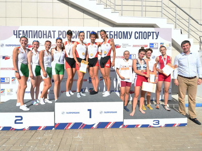 Чемпионат России по гребле: шестеро университетских спортсменов в числе лучших