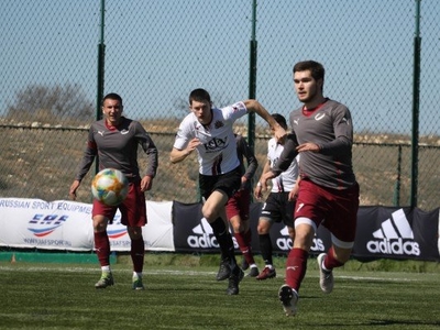 Football team of the Academy: in Evpatoria without defeats