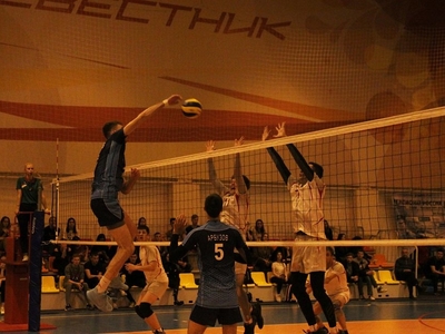 "Academicians" are the winners of the Student volleyball League