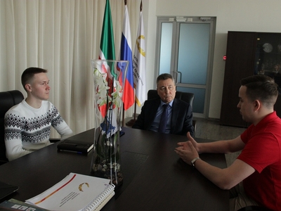 The rector and the President discussed the future cooperation