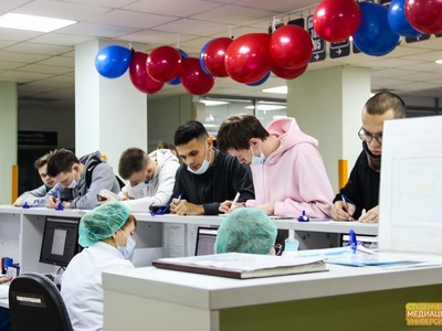 Студенты Поволжского университета приняли участие в донорской акции 