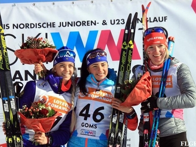 Four medals of the world championship on ski races