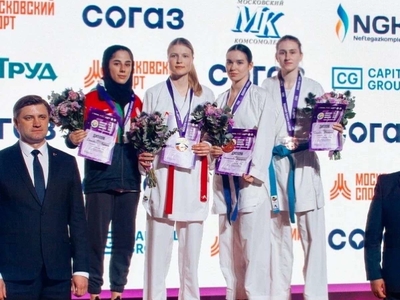 Anna Chernysheva, student of the Volga Region University, gold medalist of international karate competitions