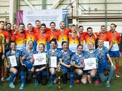 Чемпионат регбийной студенческой лиги РТ: у академии «золото» и «серебро» 