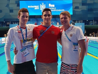 Student swimmers are bombing! Waiting for records in Kazan