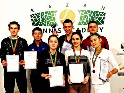 "Academics" are the winners of the Spartakiad of the universities of RT on tennis