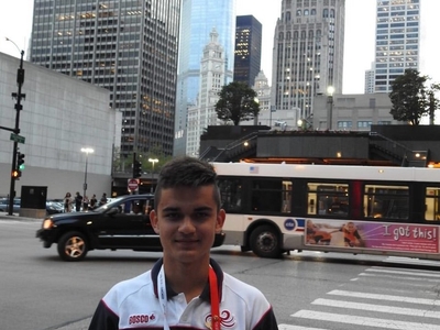 A student of the Volga region Academy played in Chicago at the tournament in unified football