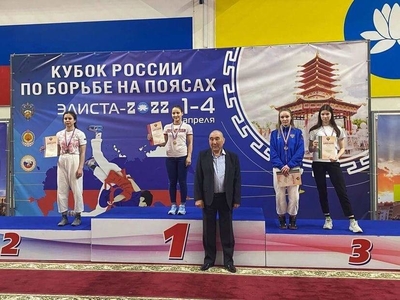 Студенты Поволжского университета - чемпионы Кубка России по борьбе на поясах