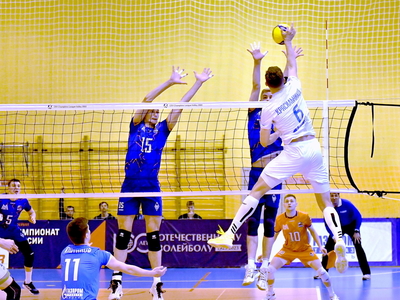 Волейбольная «Академия-Казань»: меньше ошибок и две победы в туре