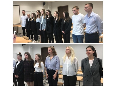 Поздравляем выпускников кафедры с успешным прохождением государственного экзамена!