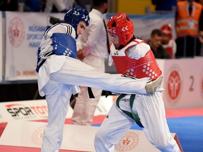 Bronze world championship parataekwondo the student of Volga Academy
