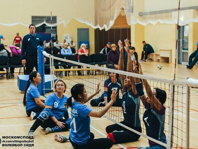 The sitting volleyball reaches a new level