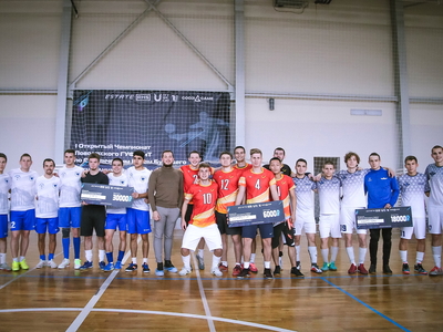 For the first time, a physical football tournament was held at the Volga Region University