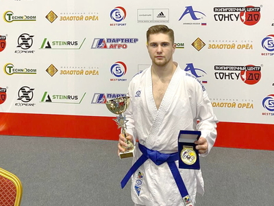 "Eagle Cup" in WKF karate at the university student