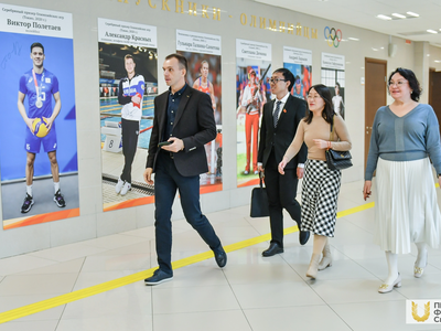 The delegation of the Consulate General of China in Kazan visited the Volga Region University of Sports
