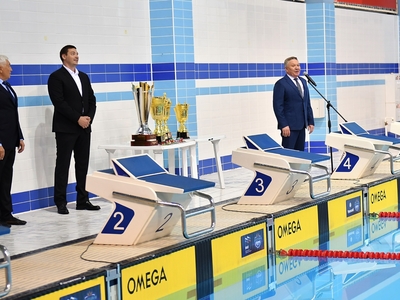 90 is not the limit: the XXX Russian Swimming Cup in the MASTERS category started in Burevestnik