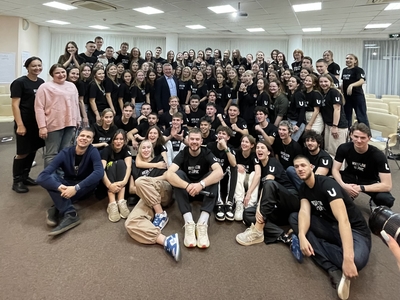 Rafis Burganov to students: Gain knowledge and do everything that makes you competitive!