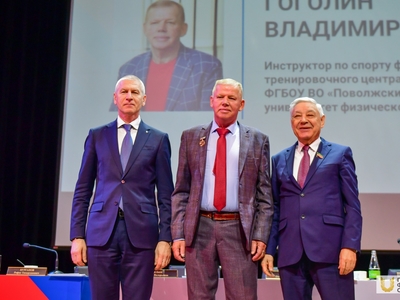 Преподаватель кафедры - Заслуженный работник физической культуры Республики Татарстан