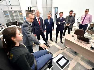 Олег Матыцин посетил с рабочим визитом Поволжский университет спорта