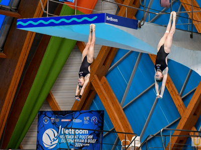 The Russian Diving Championships are held at the Aquatics Palace