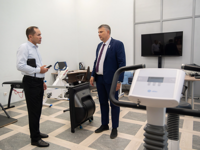 Заместитель председателя Госкомитета по физической культуре и спорта Туркменистана Сердар Атаев побывал в Поволжском университете