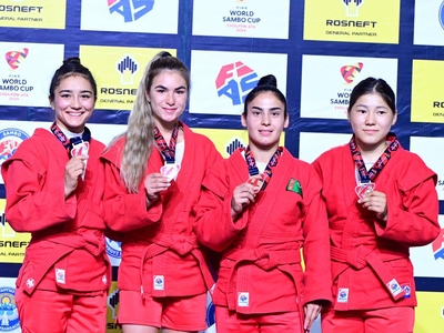 Sambo World Cup: ‘gold’ for Tatiana Fedorova