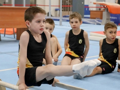 Gymnastics tournament for the little ones
