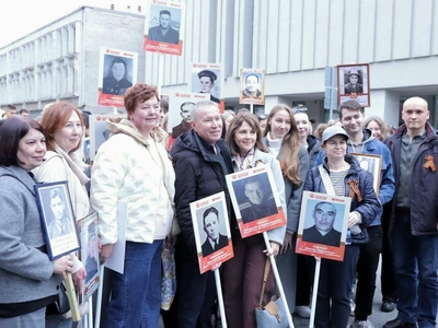 День Победы: представители вуза чтят память героев Родины в университете и на городских мероприятиях