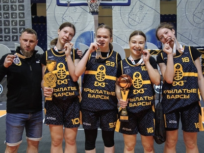 Баскетболистки Поволжского – бронзовые призеры Молодежной Лиги 3х3
