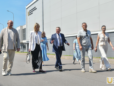 Руководитель Академии Российского футбольного союза Ирина Баранова посетила объекты Поволжского университета 