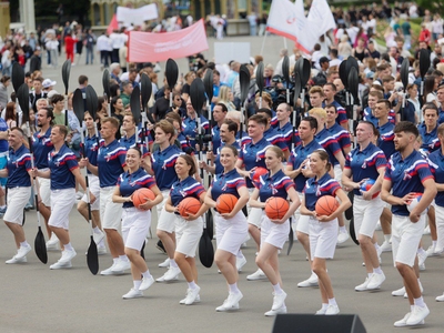 Югары уку йорты спортчысы башкаланың спорт йөреше сафларында узды