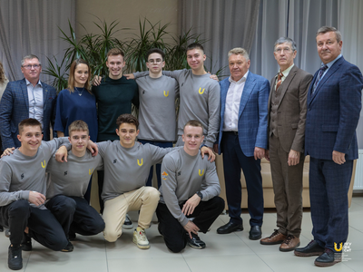 С корабля на бал: в вузе прошло чествование бронзового призера чемпионата мира Даниела Маринова