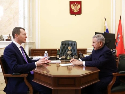 Михаил Дегтярев на встрече с Раисом Татарстана: Поволжский университет спорт и туризма – ключевой вуз в нашей системе