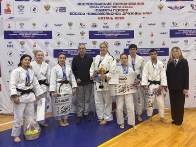 Сборная Поволжского выиграла общекомандный зачет на Всероссийском турнире по дзюдо
