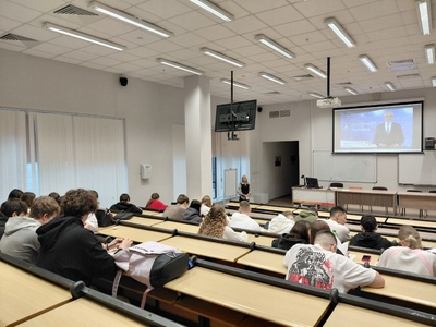 Volga Region University students tested their knowledge of mathematics in the all-Russian "Mathcat" flash mob.