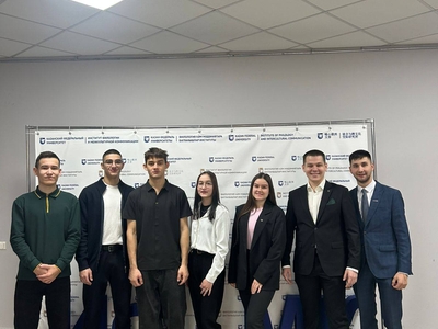 Магистры кафедры экономики и управления в спорте приняли участие в олимпиаде по татарскому языку