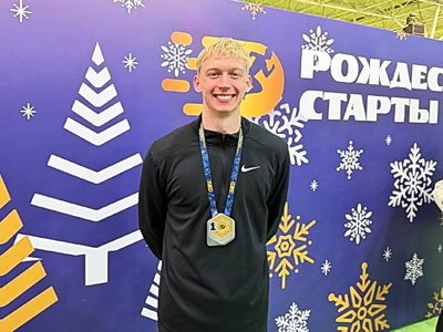 «Рождественские старты» легкоатлетов: в копилке две медали