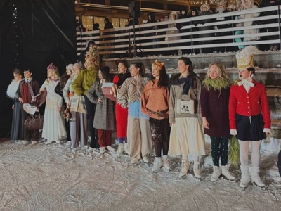 Волшебство на льду: блеск фигуристок Поволжского на GALA SNOW FASHION SHOW в Казани