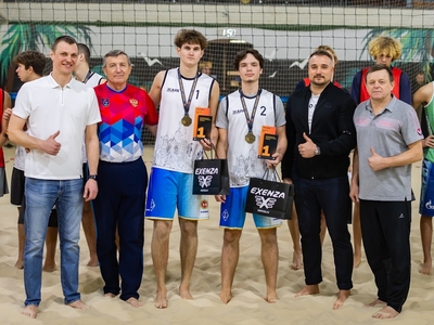 Пляжный волейбол: успех студента Поволжского университета на этапе Кубка России