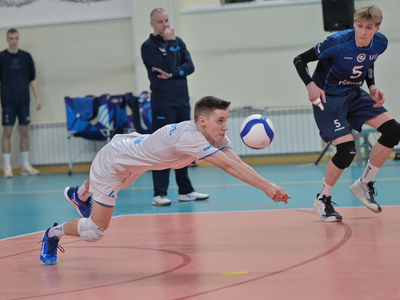 «Академия-Казань»: двойная победа волейболистов в первом матче года